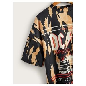 ACDC Black and Brown Tee